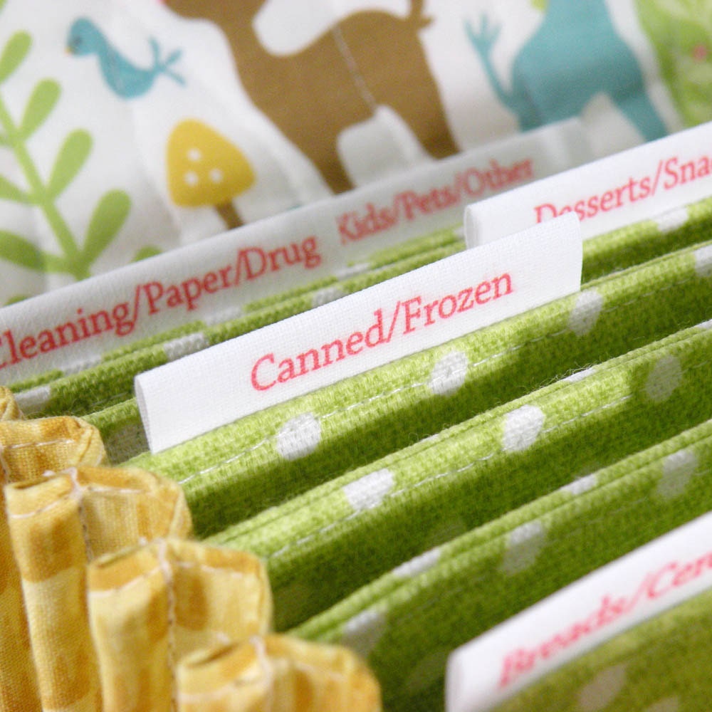 COUPON ORGANIZER - Woodland Tails