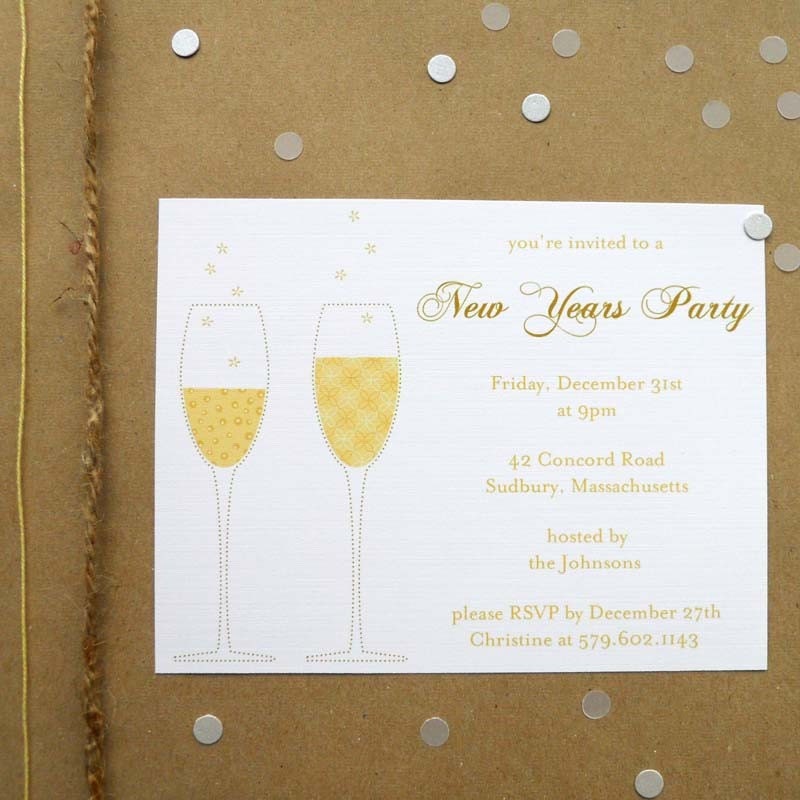 Toast Invites - Set of 20