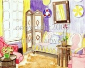 MOORISH STUDY  PRINT