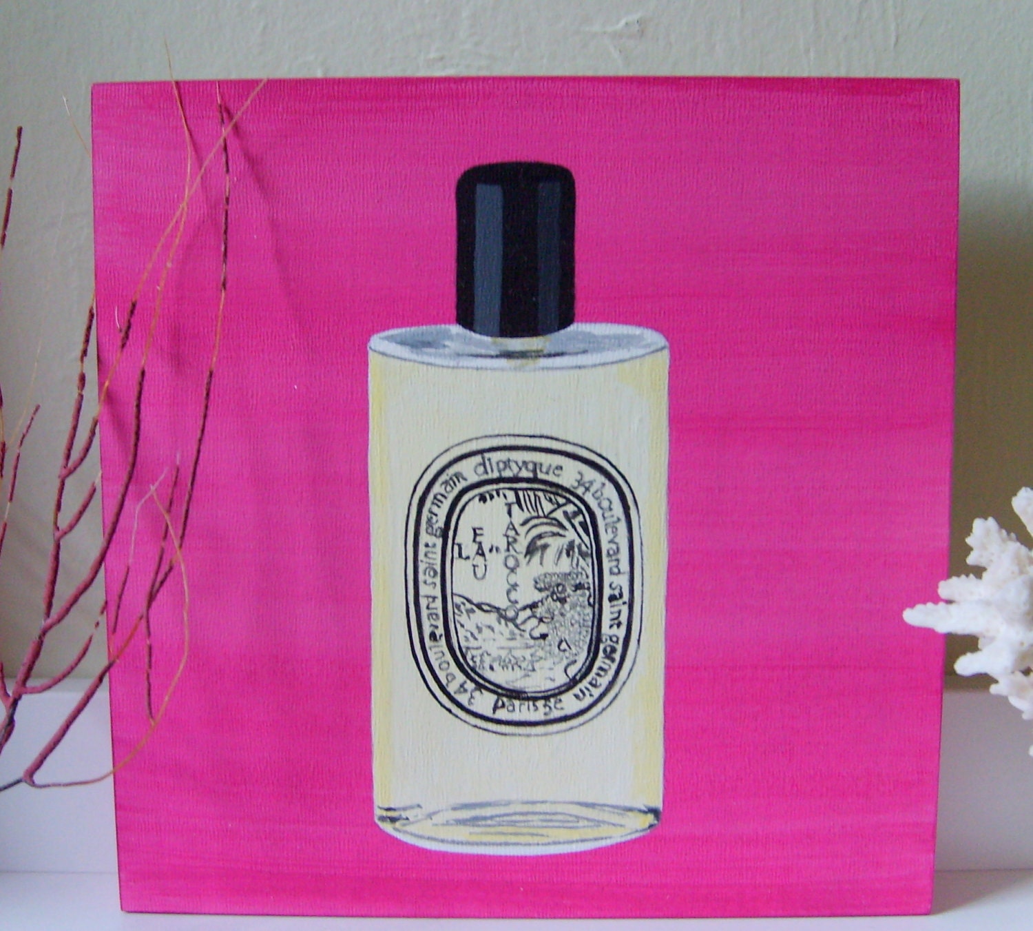 LUXE FUME ORIGINAL Diptyque  L'Eau de Tarocco Painting