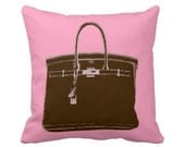 HERMES BAG PILLOW - Pink