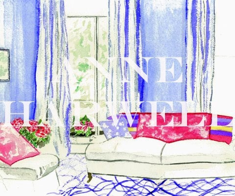 BLUE ROOM - ORIGINAL painting