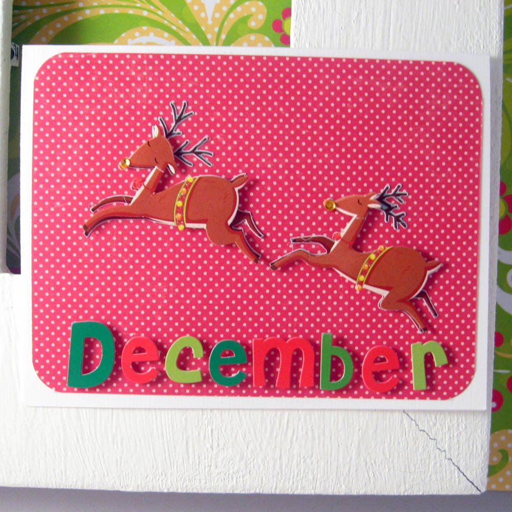 Dasher, Dancer, December Card