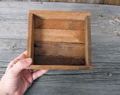 reclaimed wood tray