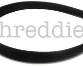 1/2" satin headbands - black - wholesale blanks - alice bands - lot of 10