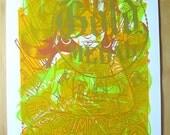 Testprint/Monoprint, One-of-a-Kind by Adam Turman