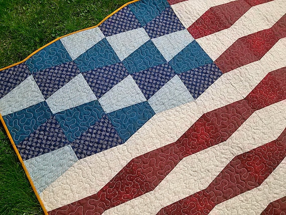 Tumbler Flag Quilt