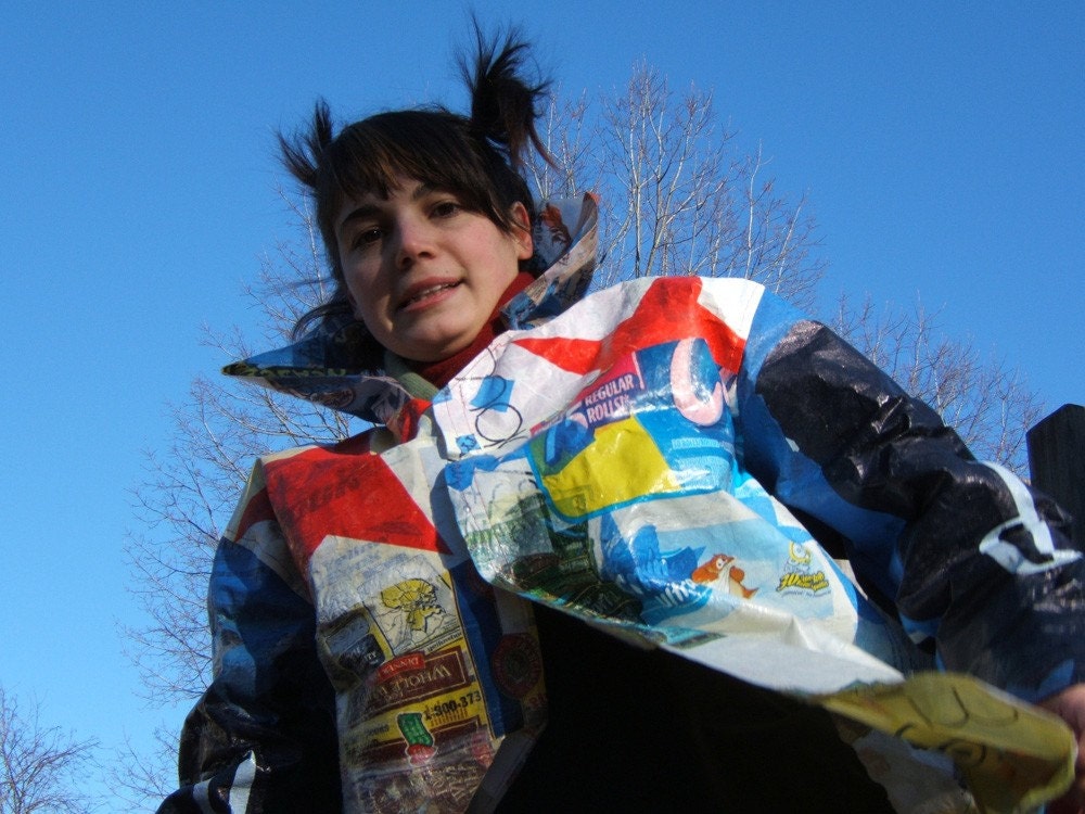 Plastic Bag Rain Jacket