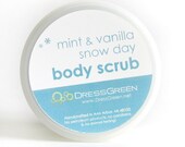 Snow Day - Mint Vanilla Body Scrub, Travel Size