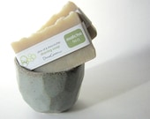 Matcha Tea Shaving Soap with Bentonite and Rhassoul Clays