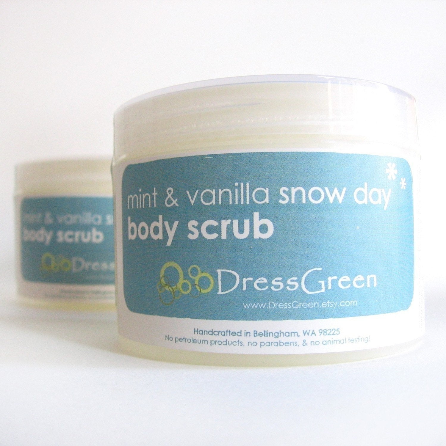 Snow Day Mint Vanilla Body Scrub 8oz