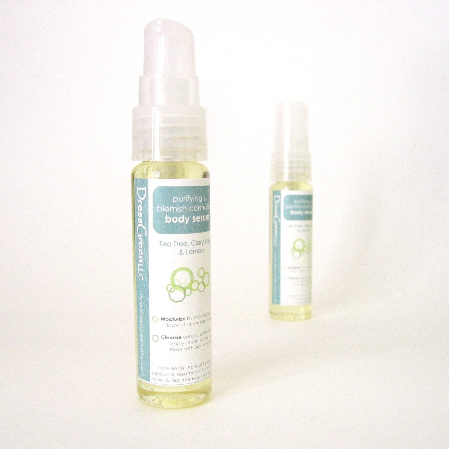 Purifying and Blemish Controlling Serum - Tea Tree, Clary Sage, and Lemon