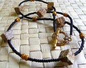 Jasper Cube Choker