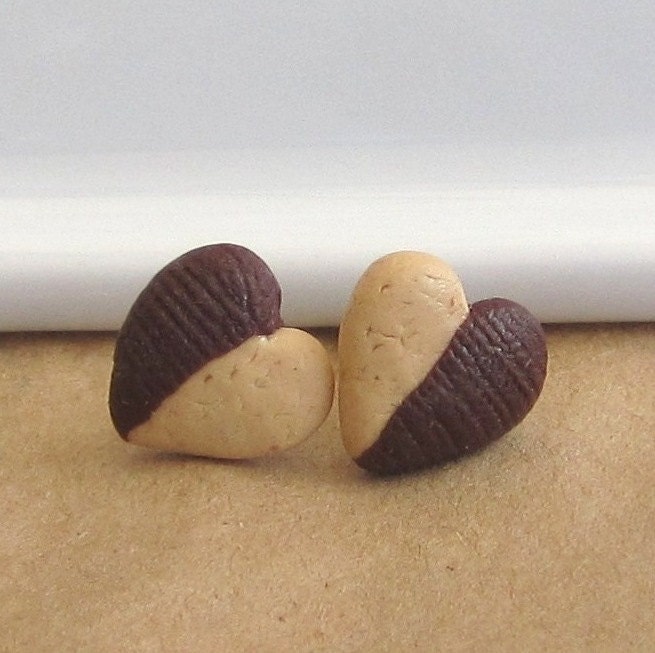 Chocolate Dipped Cookie Studs