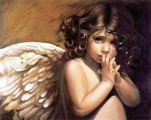 Angel Child Cross Stitch Pattern PDF