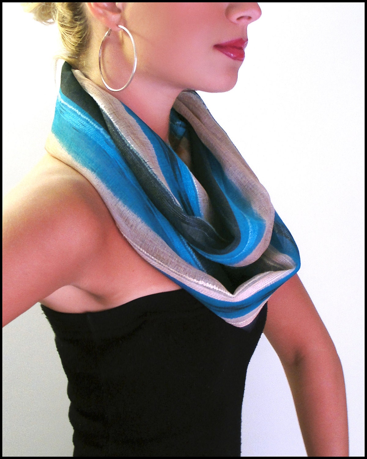 Venni Caprice Summer Skies Infinity Scarf