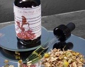 Calming Chamomile Facial Elixir 0.50 oz - Made with Macadamia Nut Oil, Burdock, Castor Oil, German Chamomile, Lemon, Rosemary, Red Thyme