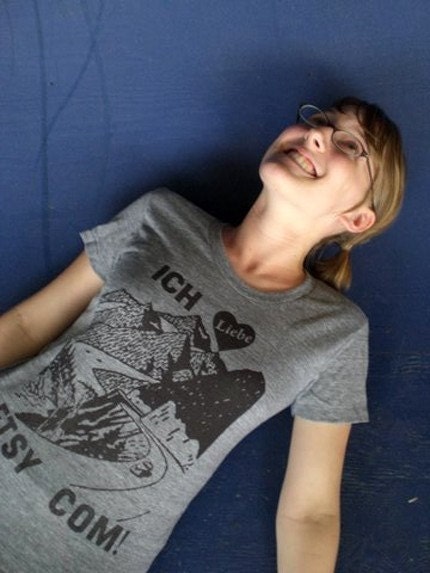 ICH LIEBE ETSY COM tshirt