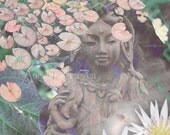 Pastel Goddess Art Print - Reflections - open edition 8x10