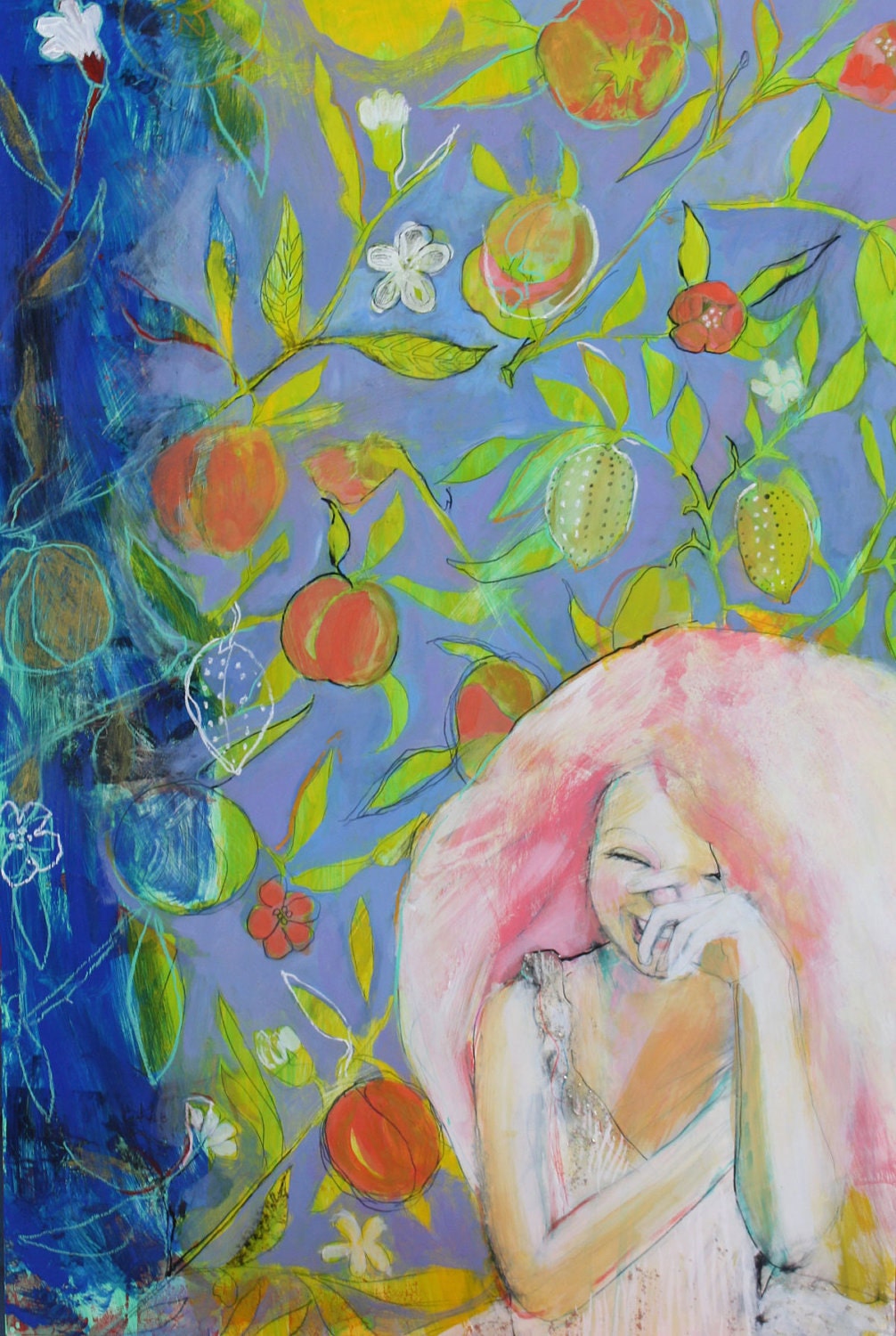 Postcard -Peals by Maria Pace-Wynters