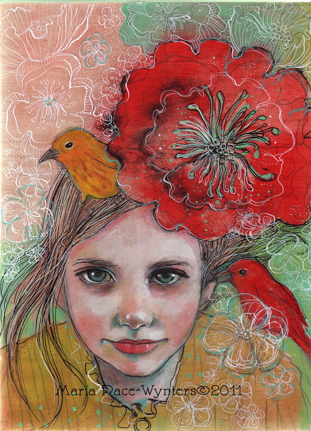 Postcard -I Believe In You by Maria Pace-Wynters
