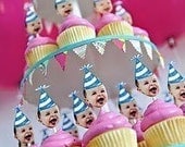 Custom Party Hat Cupcake Picks Il_170x135