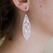 root earrings