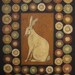 DIY Penny Rug Rabbit and Rooster Painting E-Pattern by Donna Atkins