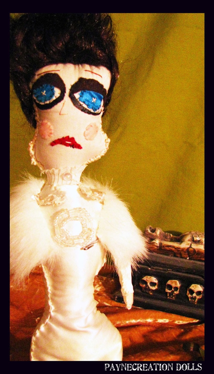 Katharine Hepburn as Violet  Venable Suddenly Last Summer tennessee williams doll by Kook Teflon
