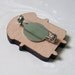 Wooden Bread Slice - Kawaii Brooch