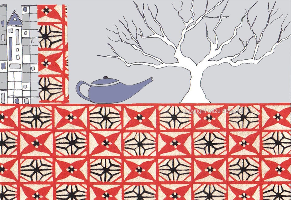 under the tree (original giclee art print)