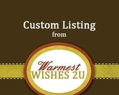 Custom Listing for Emma R. ONLY - Set of 3 CUSTOM Snake Club Covers