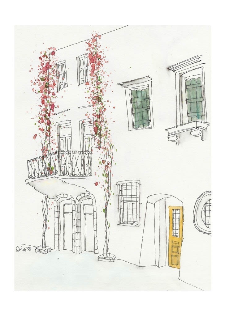 Flowers in Greece - 4 x 6