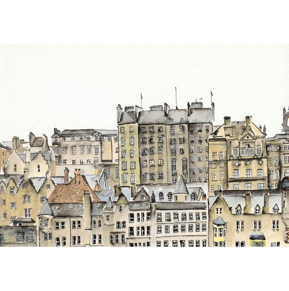 Edinburgh Windows - 5 x 7