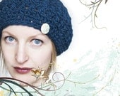 PATTERN knittles Slouchy Crochet Beret / Hat Pattern PDF