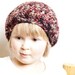 Slouchy Crochet Beret for Kids