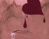 too late for love original painting