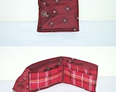 No. 333 - Scarlet Necktie Billfold Wallet