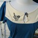 ORGANIC COTTON AND SOY  top  Bird and branch,  free shipping in North America