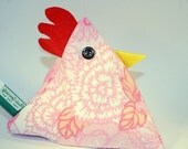 60s Flower Power chicken doorstop
