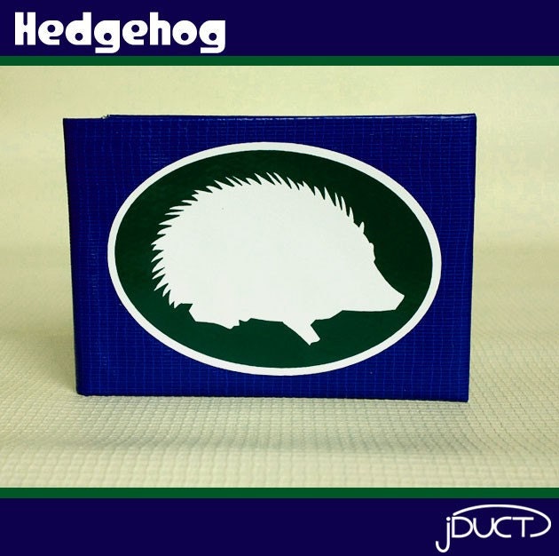 Hedgehog Duct Tape Wallet - by jDUCT