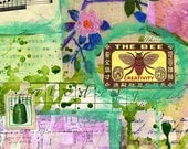 bee of creativity 5x7 print