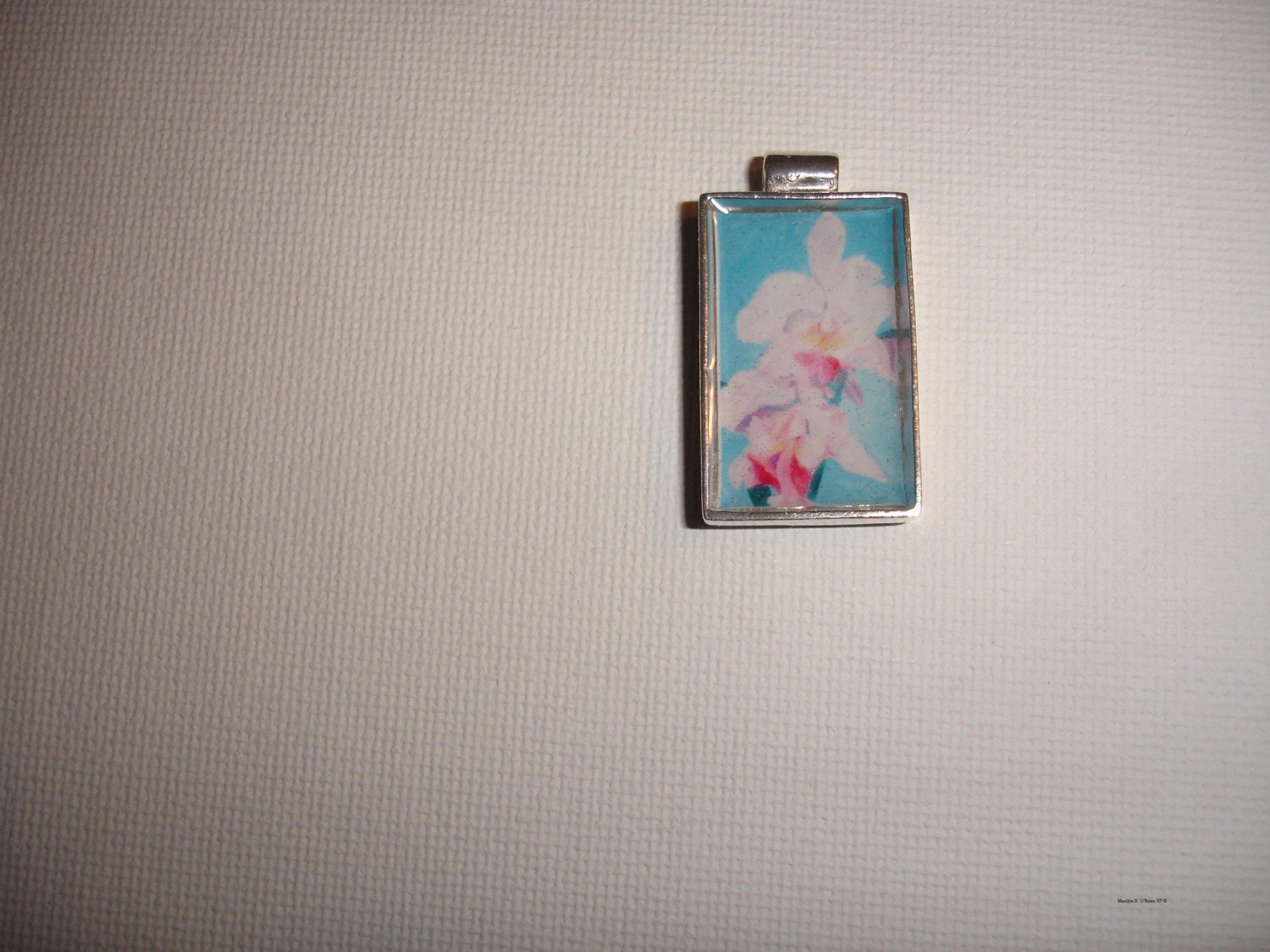 Orchid Rectangular  Pendant  SOLD OUT