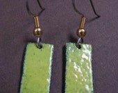 Enamel Earrings - Medium