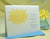 Sunshine  Greeting Card