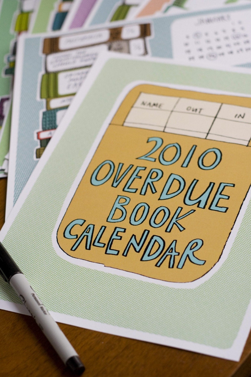The Overdue Book Calendar 2010 (PDF)