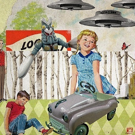 Limited Edition Collage Print - The Fun We Had