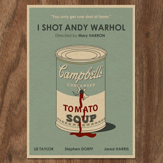 I Shot Andy Warhol 16x12 Movie Poster