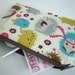 Hedgehog Meadow Little Zipper pouch Coin Purse Gadget Case ECO Friendly Padded