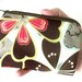 SALE Eco Friendly Coin Purse Zipper pouch Gadget Case (Padded) NEW Satsuki Gold Blooms
